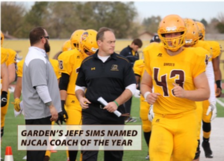 Jeff Sims named NJCAA Football Coach of the Year