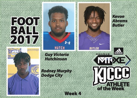KJCCC Football Athletes of the Week, Wk. 4