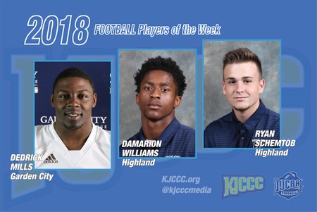 Jayhawk Conference Football Players of the Week