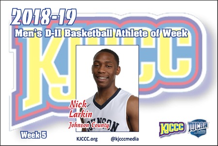 KJCCC Men's Division II Basketball Athlete of the Week, Week 5