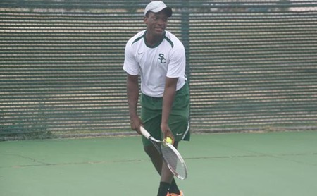 Seward's Saurombe Repeats As Metro State Singles & Doubles Champ