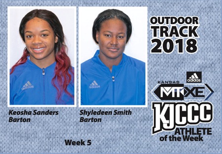 KJCCC Women's Outdoor Track Athletes of the Week, Wk. 5
