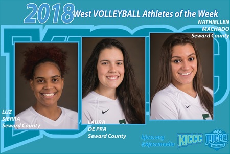 KJCCC West VOLLEYBALL Athletes of the Week, Week 7