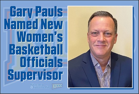 Gary Pauls Named New KJCCC Women's Basketball Officials Supervisor
